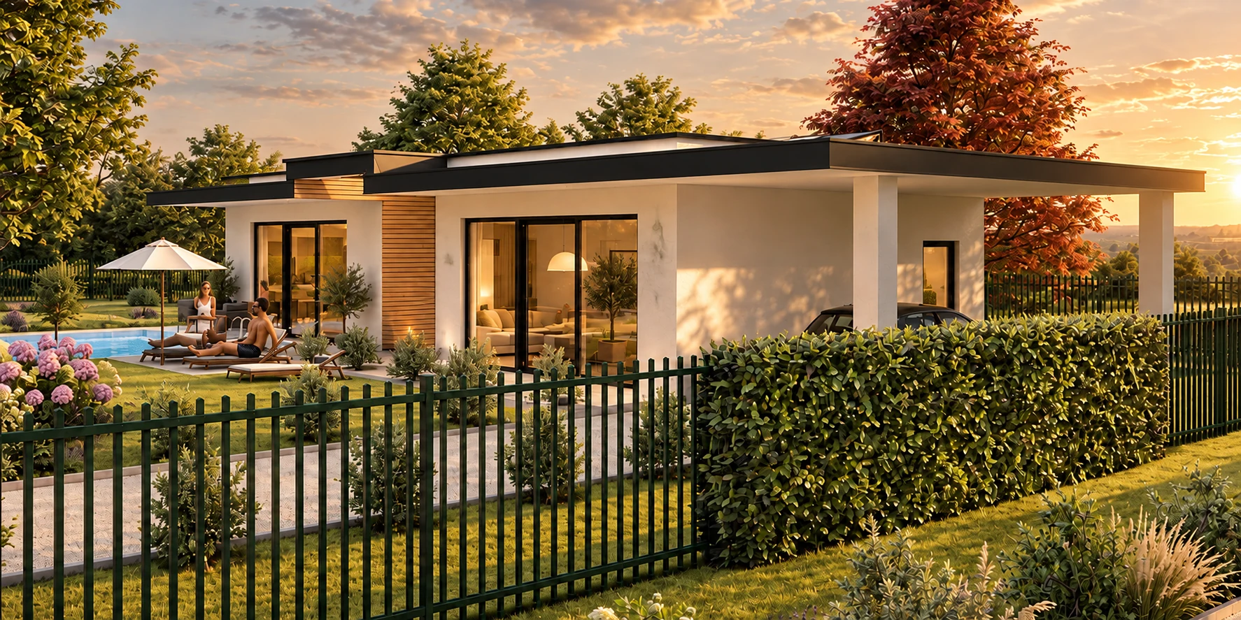 Erweiterte Projektübersicht des Green Village